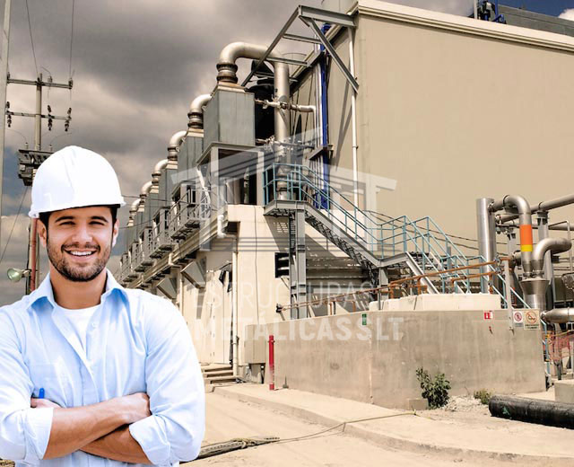 fabricación de estructuras metálicas para bodegas y naves industriales, cimentación, laminación, techumbres metálicas, sandblast y pintura industrial 