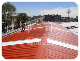 fabricación de estructuras metálicas para bodegas y naves industriales, cimentación, laminación, techumbres metálicas, sandblast y pintura industrial 